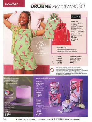 AVON - gazetka promocyjna Katalog wrzesień 2024 od soboty 31.08 do poniedziałku 30.09 - strona 140 AVON - gazetka promocyjna Katalog wrzesień 2024 od soboty 31.08 do poniedziałku 30.09 - strona 140