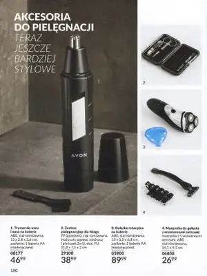 AVON - gazetka promocyjna Katalog wrzesień 2024 od soboty 31.08 do poniedziałku 30.09 - strona 180 AVON - gazetka promocyjna Katalog wrzesień 2024 od soboty 31.08 do poniedziałku 30.09 - strona 180