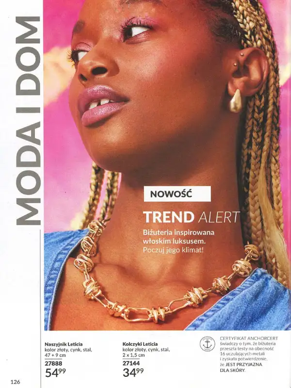 AVON - gazetka promocyjna Katalog wrzesień 2024 od soboty 31.08 do poniedziałku 30.09 - strona 126