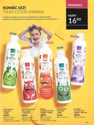 AVON - gazetka promocyjna Katalog wrzesień 2024 od soboty 31.08 do poniedziałku 30.09 - strona 167 AVON - gazetka promocyjna Katalog wrzesień 2024 od soboty 31.08 do poniedziałku 30.09 - strona 167