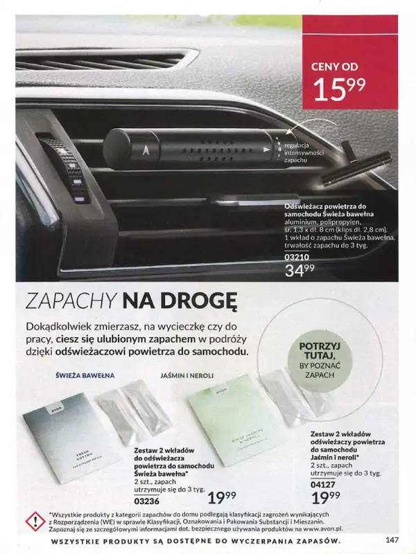 AVON - gazetka promocyjna Katalog wrzesień 2024 od soboty 31.08 do poniedziałku 30.09 - strona 147