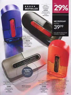 AVON - gazetka promocyjna Katalog wrzesień 2024 od soboty 31.08 do poniedziałku 30.09 - strona 89 AVON - gazetka promocyjna Katalog wrzesień 2024 od soboty 31.08 do poniedziałku 30.09 - strona 89