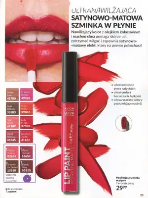 AVON - gazetka promocyjna Katalog wrzesień 2024 od soboty 31.08 do poniedziałku 30.09 - strona 25 AVON - gazetka promocyjna Katalog wrzesień 2024 od soboty 31.08 do poniedziałku 30.09 - strona 25