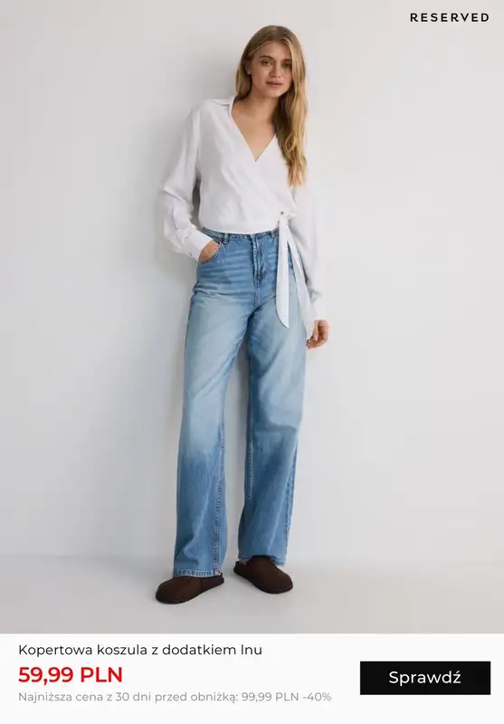 Reserved - gazetka promocyjna Wyprzedaż: ostatnie dni od poniedziałku 26.08 do niedzieli 01.09 - strona 6