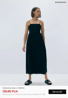 Reserved - gazetka promocyjna Wyprzedaż: ostatnie dni od poniedziałku 26.08 do niedzieli 01.09 - strona 4