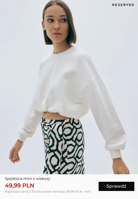 Reserved - gazetka promocyjna Wyprzedaż: ostatnie dni od poniedziałku 26.08 do niedzieli 01.09 - strona 9