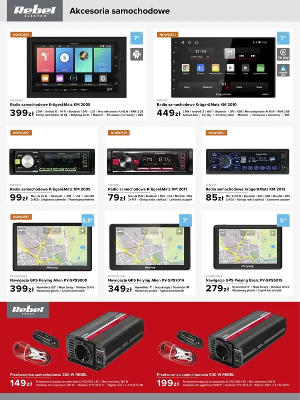 Rebel Electro - gazetka promocyjna Gazetka od czwartku 29.08  - strona 12