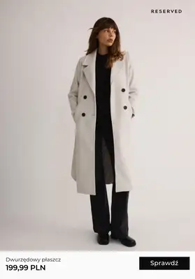 Reserved - gazetka promocyjna Kurtki i płaszcze od czwartku 29.08 do niedzieli 08.09 - strona 8