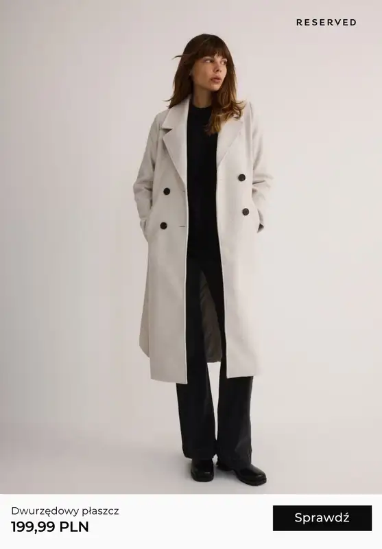 Reserved - gazetka promocyjna Kurtki i płaszcze od czwartku 29.08 do niedzieli 08.09 - strona 8