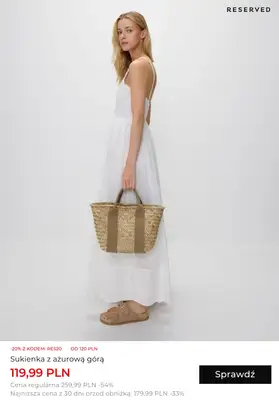 Reserved - gazetka promocyjna Dodatkowe -20% na wyprzedaż od piątku 30.08 do wtorku 03.09 - strona 5