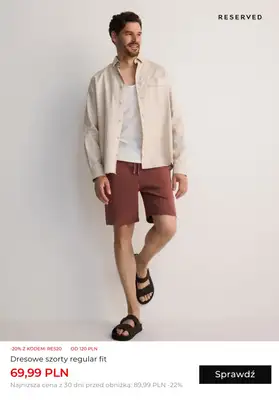 Reserved - gazetka promocyjna Dodatkowe -20% na wyprzedaż od piątku 30.08 do wtorku 03.09 - strona 9