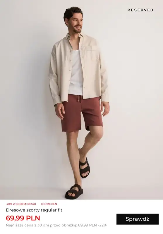 Reserved - gazetka promocyjna Dodatkowe -20% na wyprzedaż od piątku 30.08 do wtorku 03.09 - strona 9