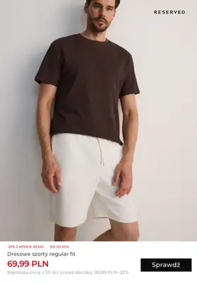 Reserved - gazetka promocyjna Dodatkowe -20% na wyprzedaż od piątku 30.08 do wtorku 03.09 - strona 8