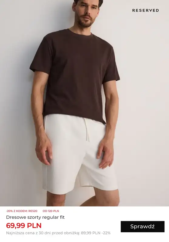 Reserved - gazetka promocyjna Dodatkowe -20% na wyprzedaż od piątku 30.08 do wtorku 03.09 - strona 8