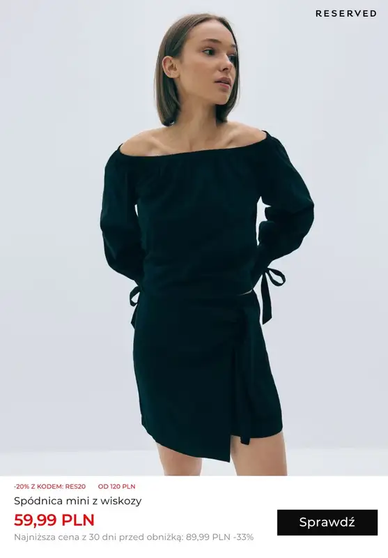 Reserved - gazetka promocyjna Dodatkowe -20% na wyprzedaż od piątku 30.08 do wtorku 03.09 - strona 3