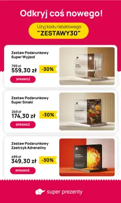 Super Prezenty - gazetka promocyjna Gazetka od poniedziałku 02.09 do poniedziałku 16.09 - strona 3 Super Prezenty - gazetka promocyjna Gazetka od poniedziałku 02.09 do poniedziałku 16.09 - strona 3