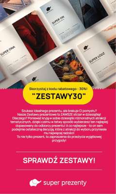 Super Prezenty - gazetka promocyjna Gazetka od poniedziałku 02.09 do poniedziałku 16.09