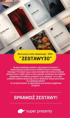 Super Prezenty - gazetka promocyjna Gazetka od poniedziałku 02.09 do poniedziałku 16.09 Super Prezenty - gazetka promocyjna Gazetka od poniedziałku 02.09 do poniedziałku 16.09