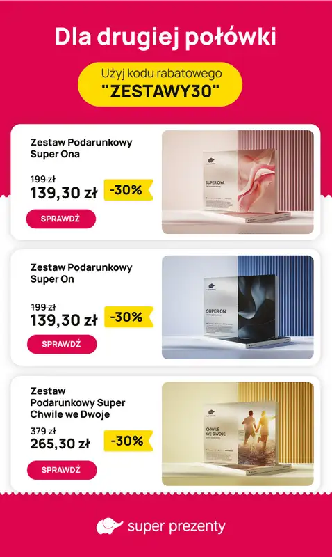 Super Prezenty - gazetka promocyjna Gazetka od poniedziałku 02.09 do poniedziałku 16.09 - strona 2