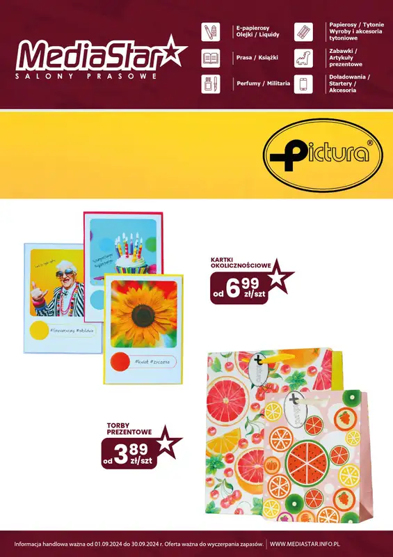 Media Star - gazetka promocyjna Gazetka od czwartku 05.09 do poniedziałku 30.09 - strona 4