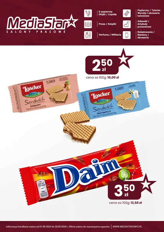 Media Star - gazetka promocyjna Gazetka od czwartku 05.09 do poniedziałku 30.09 - strona 5