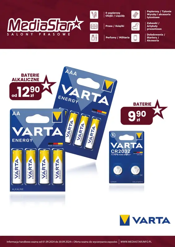 Media Star - gazetka promocyjna Gazetka od czwartku 05.09 do poniedziałku 30.09 - strona 3