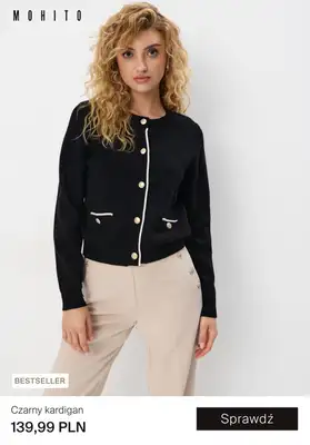 Mohito - gazetka promocyjna Dzianina od 59,99 PLN od czwartku 05.09 do wtorku 10.09 - strona 10 Mohito - gazetka promocyjna Dzianina od 59,99 PLN od czwartku 05.09 do wtorku 10.09 - strona 10