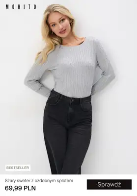 Mohito - gazetka promocyjna Dzianina od 59,99 PLN od czwartku 05.09 do wtorku 10.09 - strona 8 Mohito - gazetka promocyjna Dzianina od 59,99 PLN od czwartku 05.09 do wtorku 10.09 - strona 8