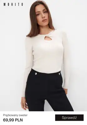 Mohito - gazetka promocyjna Dzianina od 59,99 PLN od czwartku 05.09 do wtorku 10.09 - strona 16 Mohito - gazetka promocyjna Dzianina od 59,99 PLN od czwartku 05.09 do wtorku 10.09 - strona 16