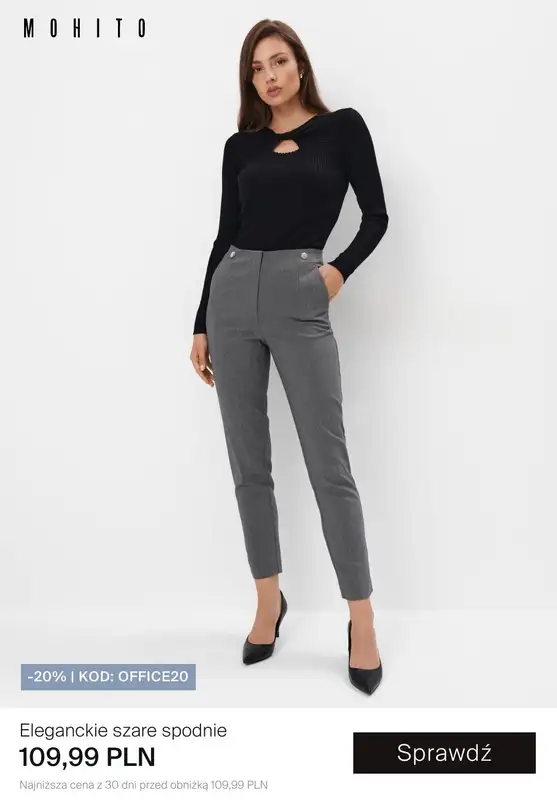 Mohito - gazetka promocyjna -20% na BACK TO OFFICE od piątku 06.09 do niedzieli 08.09 - strona 12