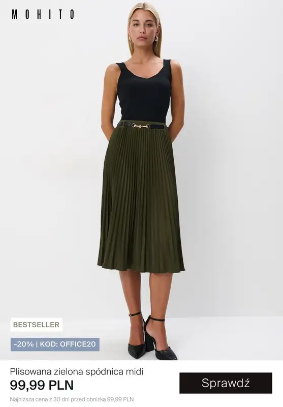 Mohito - gazetka promocyjna -20% na BACK TO OFFICE od piątku 06.09 do niedzieli 08.09 - strona 14