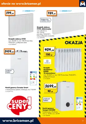 Bricoman - gazetka promocyjna Gazetka od poniedziałku 09.09 do niedzieli 29.09 - strona 11