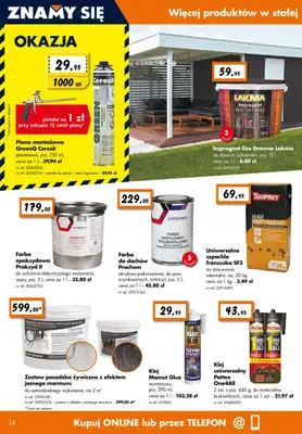 Bricoman - gazetka promocyjna Gazetka od poniedziałku 09.09 do niedzieli 29.09 - strona 14