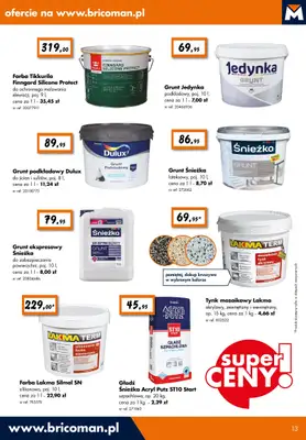 Bricoman - gazetka promocyjna Gazetka od poniedziałku 09.09 do niedzieli 29.09 - strona 13