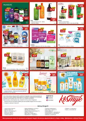 Drogeria Kosmyk - gazetka promocyjna Gazetka od poniedziałku 09.09 do poniedziałku 30.09 - strona 4 Drogeria Kosmyk - gazetka promocyjna Gazetka od poniedziałku 09.09 do poniedziałku 30.09 - strona 4