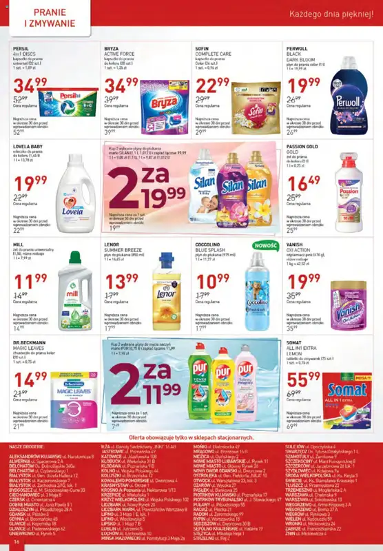 Drogerie Jawa - gazetka promocyjna Gazetka od poniedziałku 09.09 do piątku 04.10 - strona 16