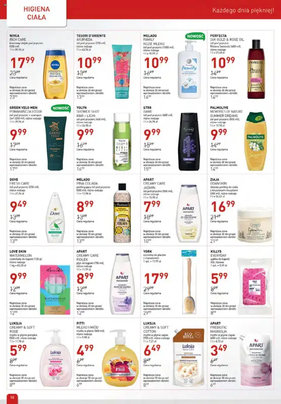 Drogerie Jawa - gazetka promocyjna Gazetka od poniedziałku 09.09 do piątku 04.10 - strona 10