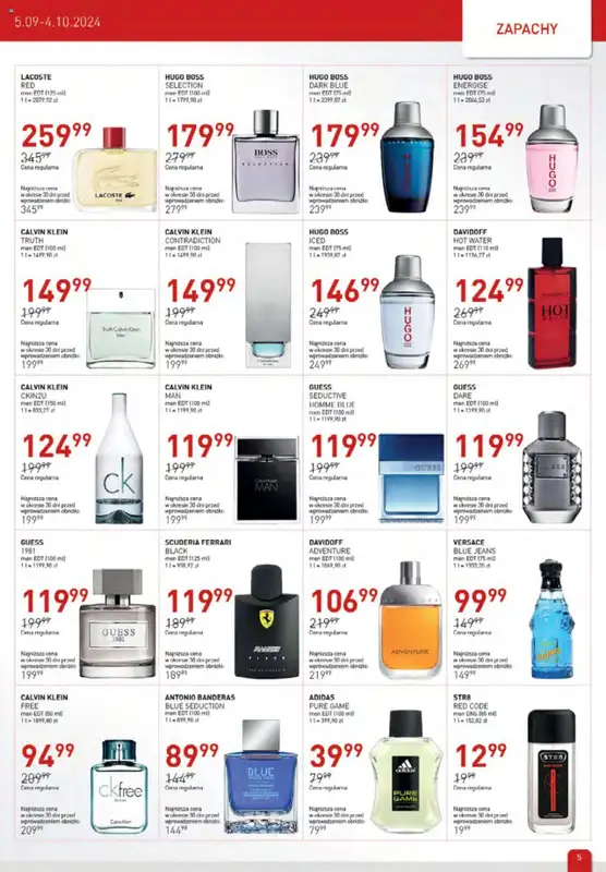 Drogerie Jawa - gazetka promocyjna Gazetka od poniedziałku 09.09 do piątku 04.10 - strona 5