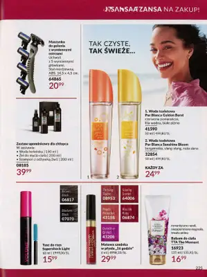 AVON - gazetka promocyjna Katalog październik 2024 od poniedziałku 30.09 do czwartku 31.10 - strona 225 AVON - gazetka promocyjna Katalog październik 2024 od poniedziałku 30.09 do czwartku 31.10 - strona 225