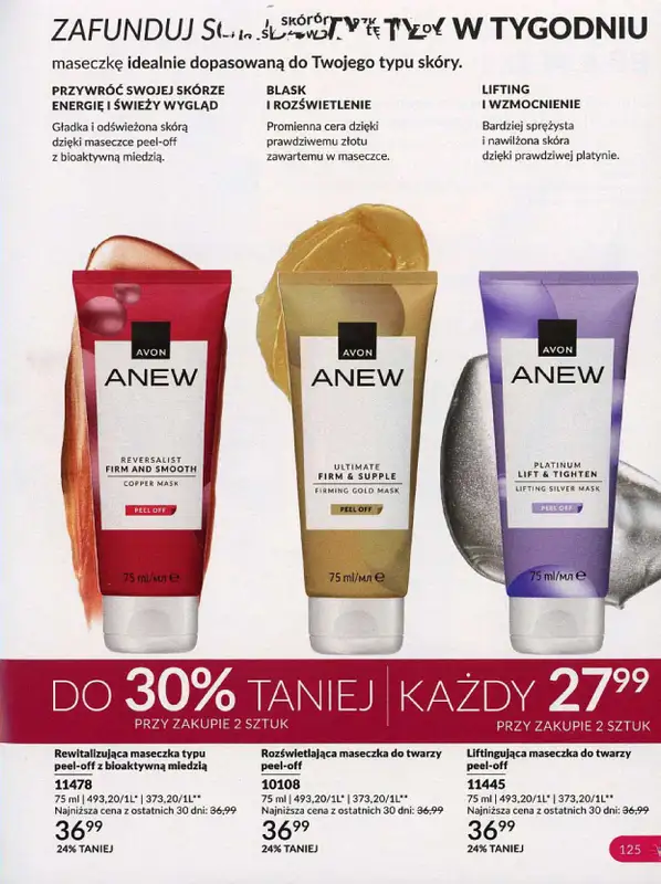 AVON - gazetka promocyjna Katalog październik 2024 od poniedziałku 30.09 do czwartku 31.10 - strona 125
