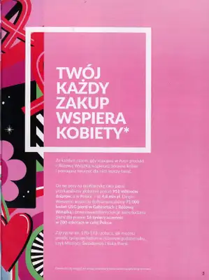 AVON - gazetka promocyjna Katalog październik 2024 od poniedziałku 30.09 do czwartku 31.10 - strona 3 AVON - gazetka promocyjna Katalog październik 2024 od poniedziałku 30.09 do czwartku 31.10 - strona 3