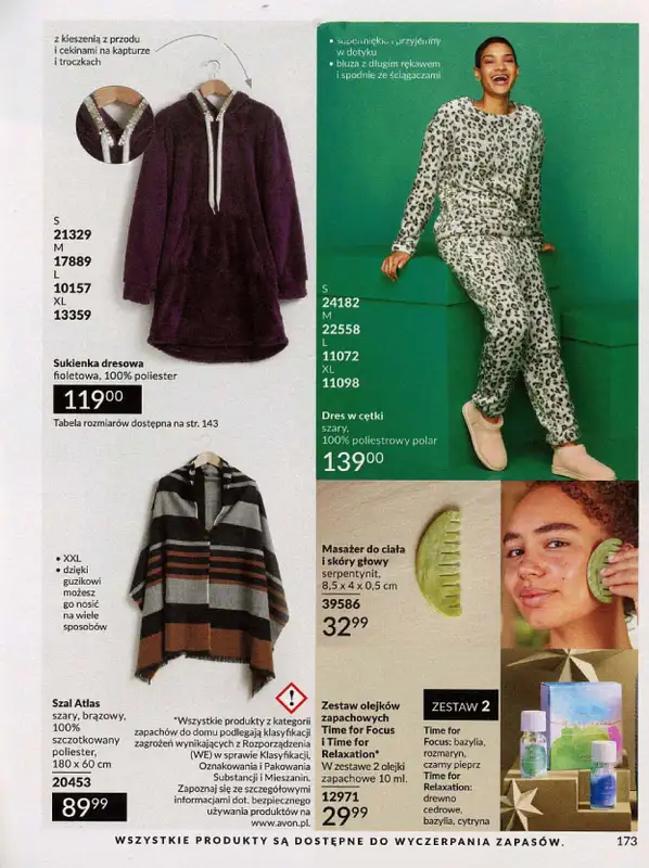 AVON - gazetka promocyjna Katalog październik 2024 od poniedziałku 30.09 do czwartku 31.10 - strona 173