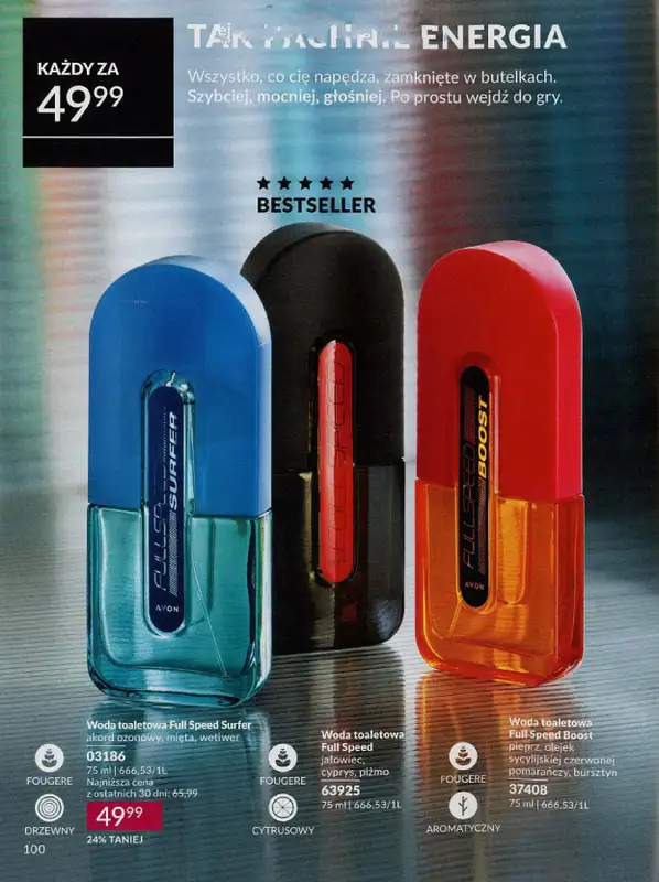 AVON - gazetka promocyjna Katalog październik 2024 od poniedziałku 30.09 do czwartku 31.10 - strona 100