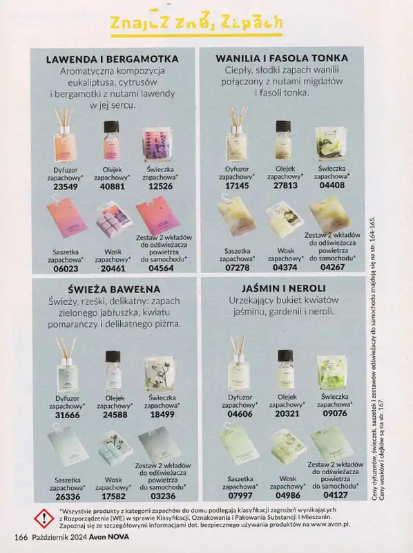 AVON - gazetka promocyjna Katalog październik 2024 od poniedziałku 30.09 do czwartku 31.10 - strona 166