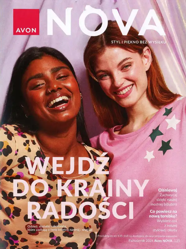 AVON - gazetka promocyjna Katalog październik 2024 od poniedziałku 30.09 do czwartku 31.10 - strona 135