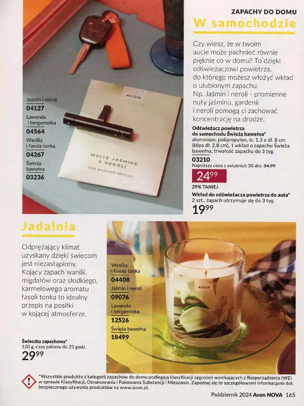 AVON - gazetka promocyjna Katalog październik 2024 od poniedziałku 30.09 do czwartku 31.10 - strona 165