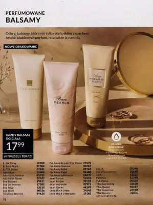 AVON - gazetka promocyjna Katalog październik 2024 od poniedziałku 30.09 do czwartku 31.10 - strona 78 AVON - gazetka promocyjna Katalog październik 2024 od poniedziałku 30.09 do czwartku 31.10 - strona 78