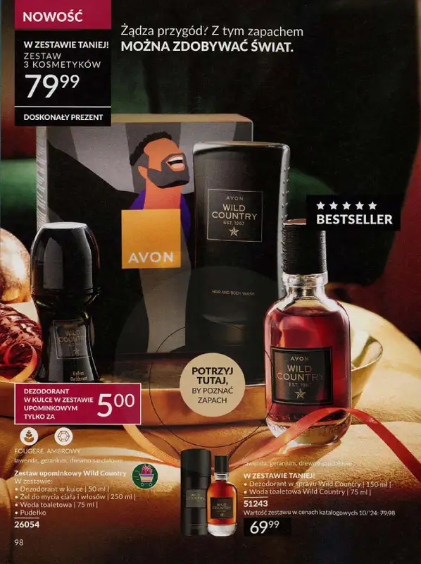 AVON - gazetka promocyjna Katalog październik 2024 od poniedziałku 30.09 do czwartku 31.10 - strona 98