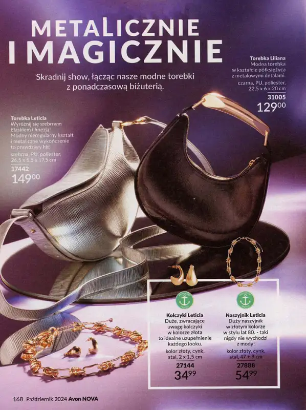 AVON - gazetka promocyjna Katalog październik 2024 od poniedziałku 30.09 do czwartku 31.10 - strona 168