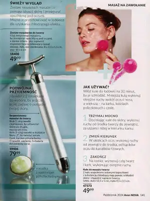 AVON - gazetka promocyjna Katalog październik 2024 od poniedziałku 30.09 do czwartku 31.10 - strona 141 AVON - gazetka promocyjna Katalog październik 2024 od poniedziałku 30.09 do czwartku 31.10 - strona 141
